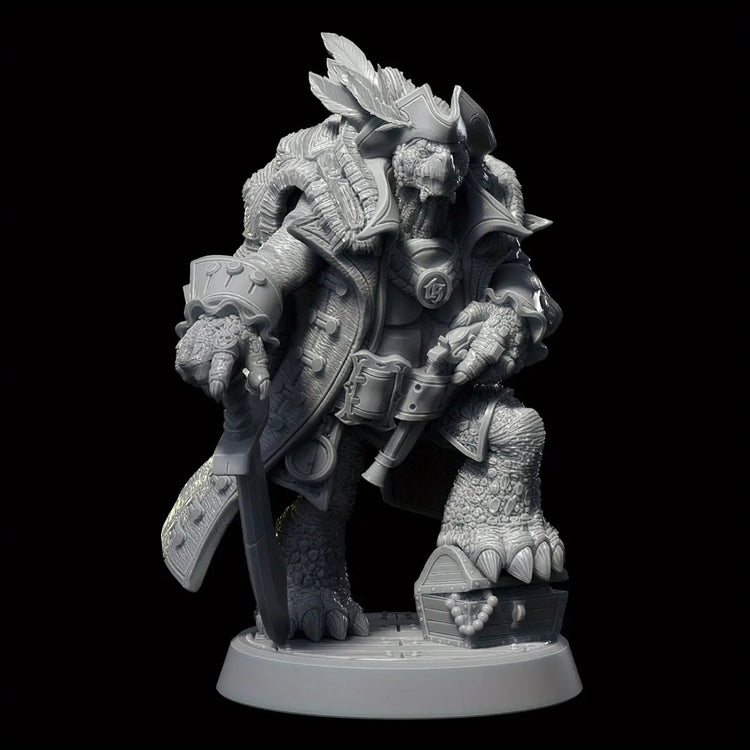Fantasy Creature Miniature – 3D Printed ABS Statue for Tabletop RPGs & DIY Painting Gamers Guild