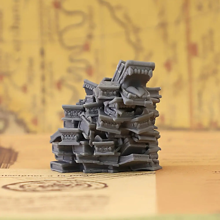 Book Mimic Miniature – 3D Printed ABS Trap for Tabletop RPGs Gamers Guild