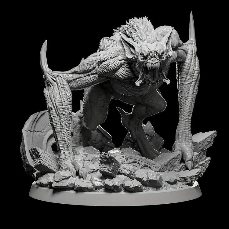 Fantasy Creature Miniature – 3D Printed ABS Statue for Tabletop RPGs & DIY Painting Gamers Guild