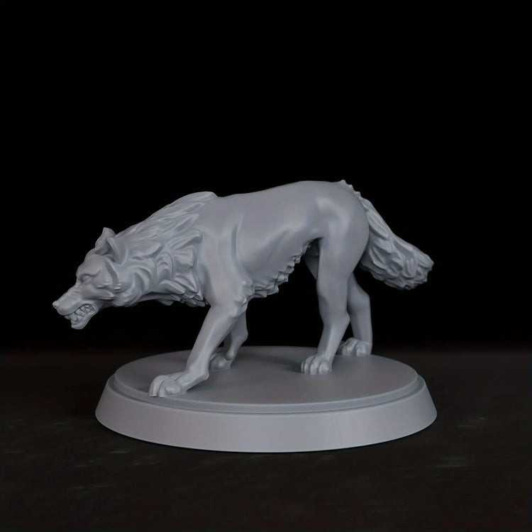 Wolf Pack Miniatures – Set of 3 Fierce Creatures for TTRPG Encounters Gamers Guild
