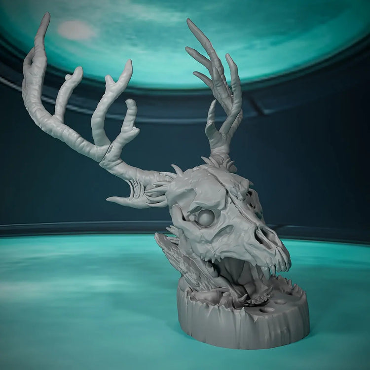 Dicy the Deer – Unpainted Resin Fantasy Creature Model with Antlers Gaming Gift & Display Miniature Gamers Guild
