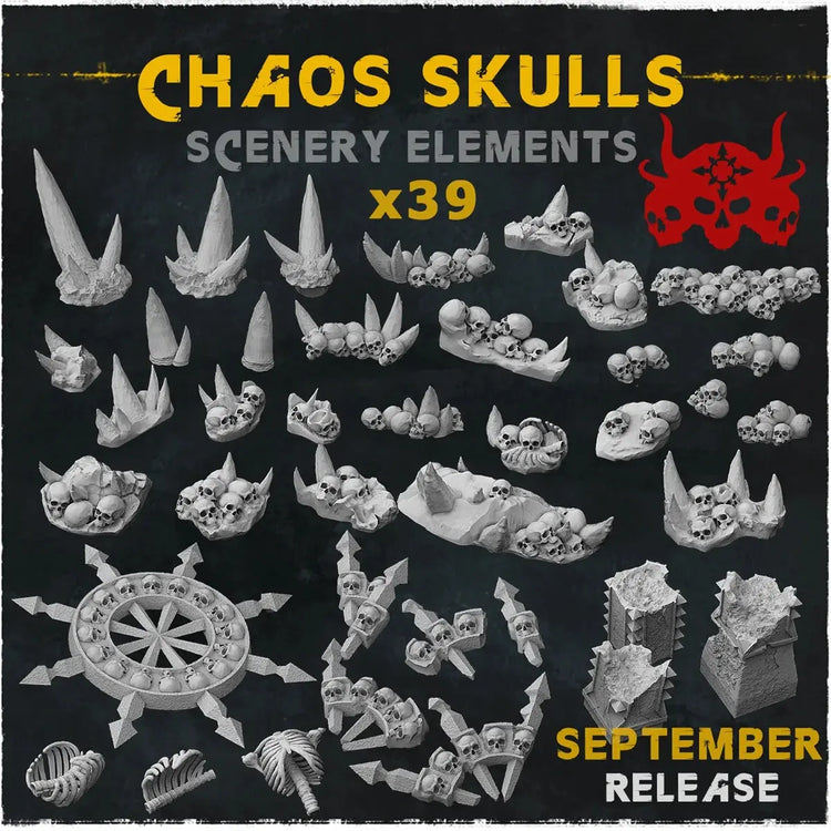 Chaos Dead Hell Scene Terrain – Miniature Landform Accessories for D&D, Wargames & DIY Dioramas Gamers Guild