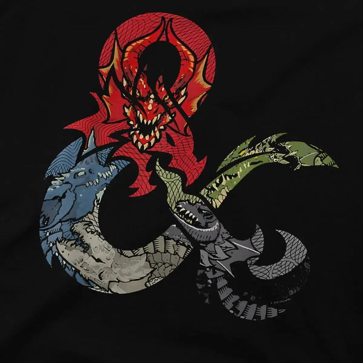 Dragon DND Men’s T-Shirt – Fantasy Graphic Tee | Casual Cotton O-Neck Top Gamers Guild