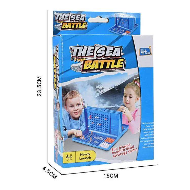 Sea Battle Board Game – Battleship-Style Family Strategy Game with Ships & Planes | 2-Player Puzzle Challenge for Kids & Adults Gamers Guild