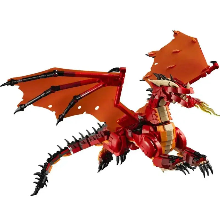 Red Dragon’s Tale – 3745pcs Fantasy Building Block Set for Dungeons & Tabletop Display Gamers Guild