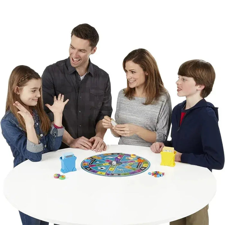 Trivial Pursuit Family Edition Board Game – Kid & Adult Trivia Cards | 1200 Questions, Fast-Paced Gameplay | Family & Party Fun Gamers Guild