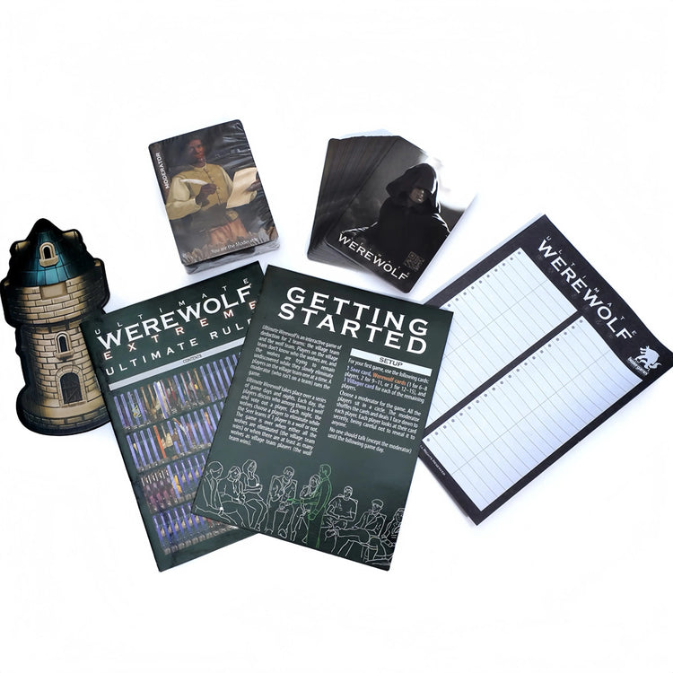 Ultimate Werewolf Extreme Board Game – Large-Scale Party Deduction Game for Up to 25 Players | Social Inference Game for Adults & Teens Gamers Guild
