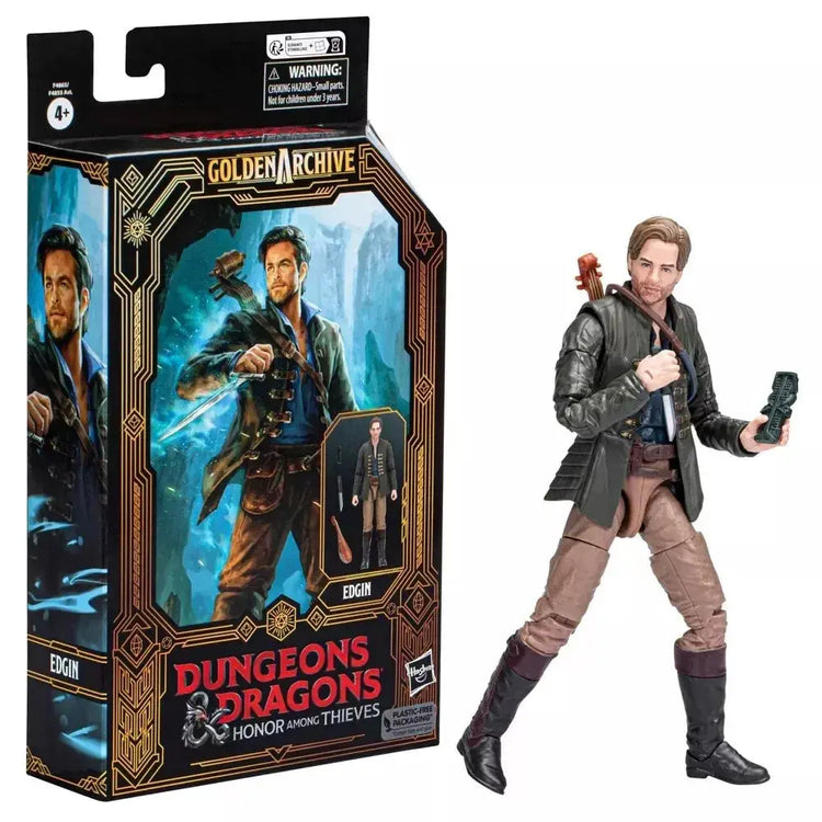 D&D Golden Archive 6-Inch Action Figures – Edgin, Simon, Holga & Forge Collectibles by Hasbro Gamers Guild