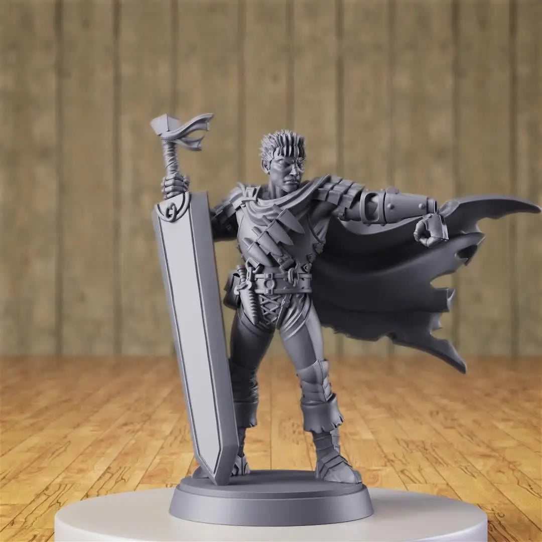 Human Soldier Miniature – 25mm ABS Figure for TTRPG & Display Gamers Guild