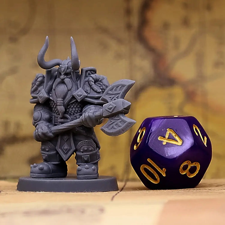 Dwarf Heritage Miniature – Premium 3D Printed Fantasy Figurine for Tabletop RPGs Gamers Guild