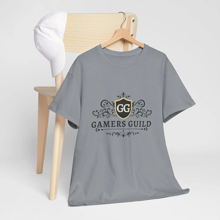 Gamers Guild Logo Tee – Unisex Heavy Cotton Shirt in Multiple Colors Printify