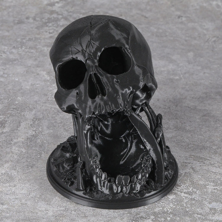 Gothic Skull Dice Tower with Tray – 3D Printed Dice Roller for D&D, Pathfinder & RPG Tabletop Games Gamers Guild