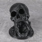 Gothic Skull Dice Tower with Tray – 3D Printed Dice Roller for D&D, Pathfinder & RPG Tabletop Games Gamers Guild