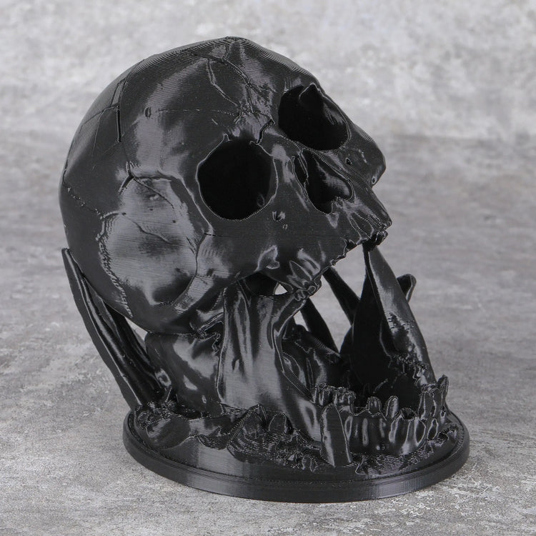 Gothic Skull Dice Tower with Tray – 3D Printed Dice Roller for D&D, Pathfinder & RPG Tabletop Games Gamers Guild