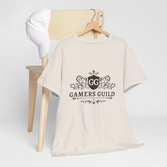 Gamers Guild Logo Tee – Unisex Heavy Cotton Shirt in Multiple Colors Printify