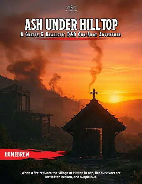 Ash Under Hilltop – DnD One Shot of Rural Mystery - Gamers Guild