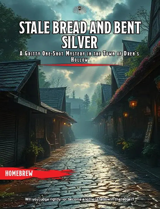 Stale Bread and Bent Silver – DnD One Shot Mystery - Gamers Guild