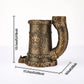 Druid Wolf Crest Dice Tower Mug – Hand-Painted Dice Roller & Drink Holder for D&D, Pathfinder & RPG Gamers Guild