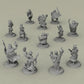 12pcs D&D NPC Miniature Set – Fantasy Townfolk & Terrain for TTRPGs Gamers Guild