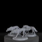 Wolf Pack Miniatures – Set of 3 Fierce Creatures for TTRPG Encounters Gamers Guild