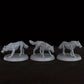 Wolf Pack Miniatures – Set of 3 Fierce Creatures for TTRPG Encounters Gamers Guild