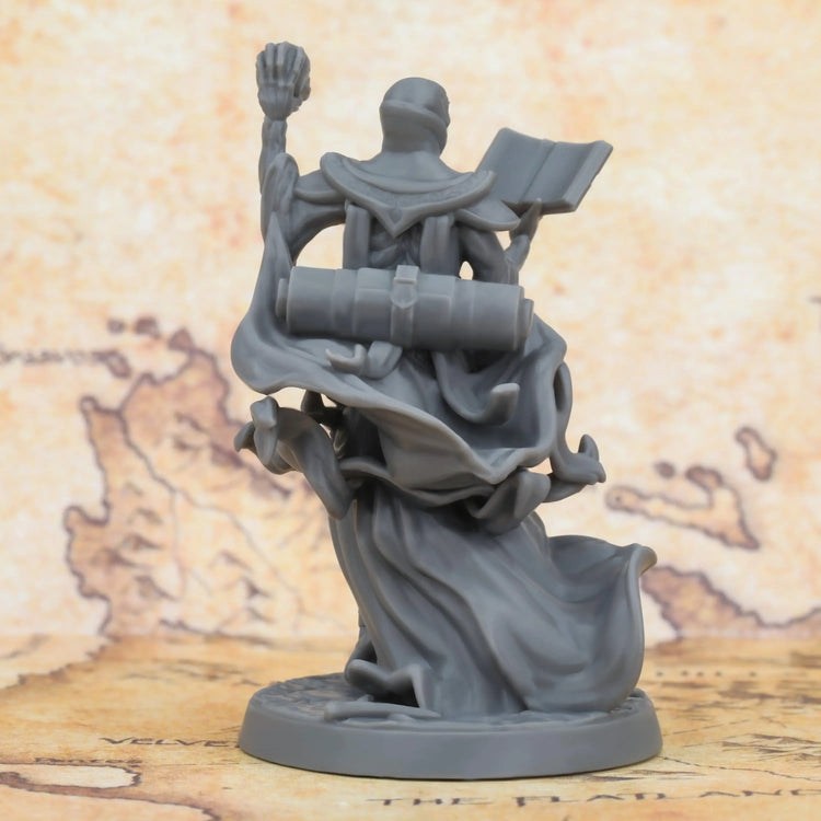Lich Miniature – 3D Printed ABS Undead Sorcerer for Tabletop RPGs Gamers Guild