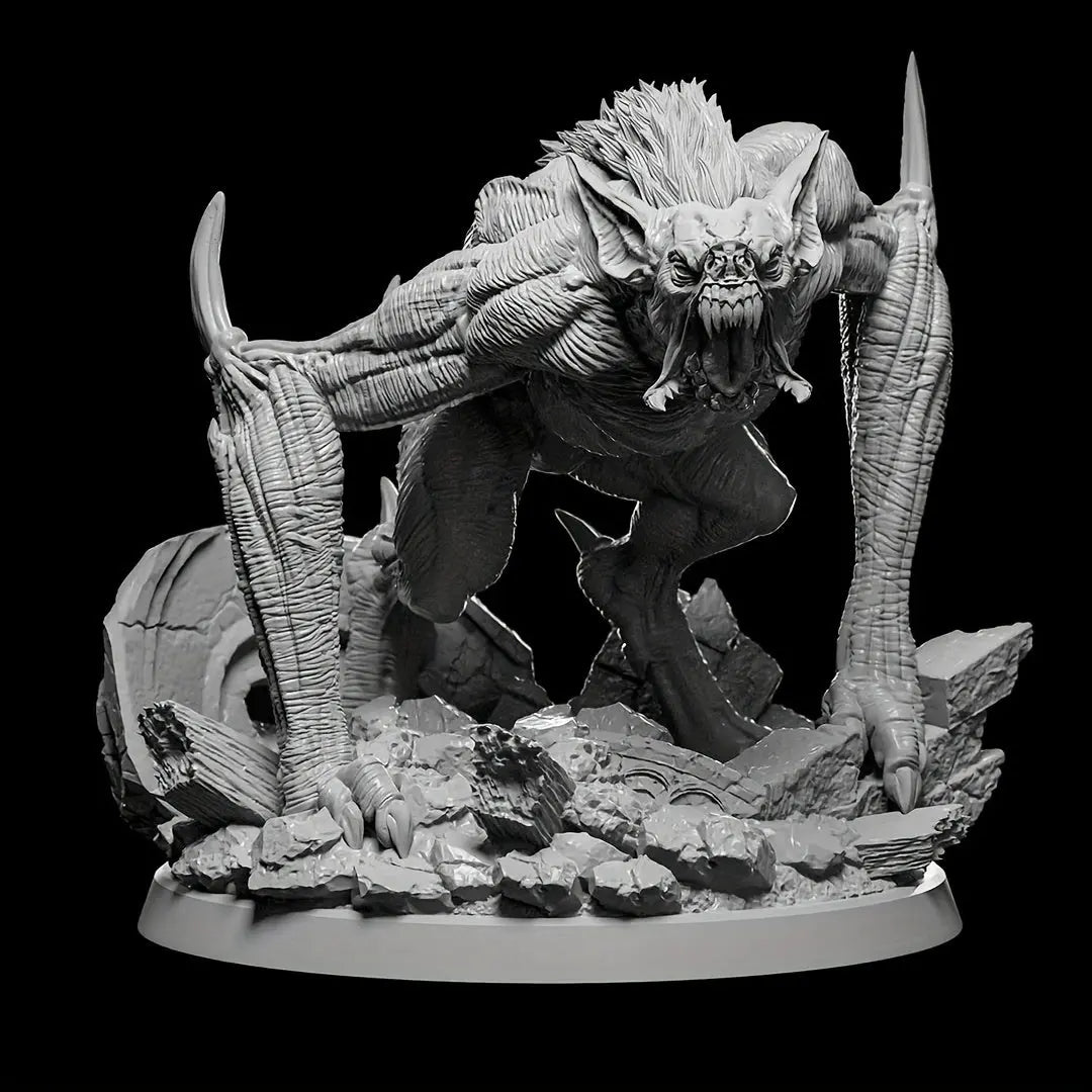Fantasy Creature Miniature – 3D Printed ABS Statue for Tabletop RPGs & DIY Painting Gamers Guild