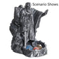 Retro Hand-Painted Dice Tower & Tray – 3D Printed “Statue of the Gods” Roller for D&D, Pathfinder & RPG Gamers Guild