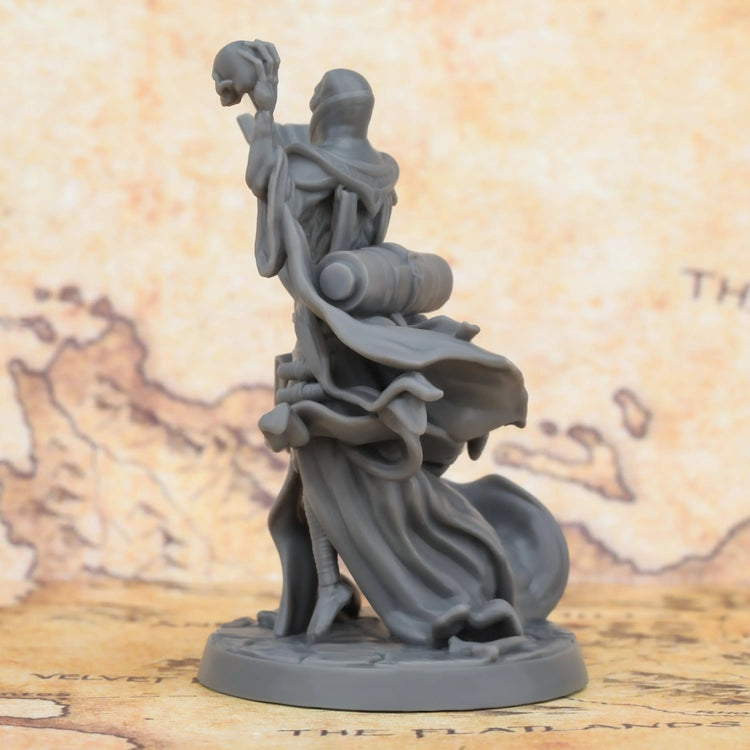 Lich Miniature – 3D Printed ABS Undead Sorcerer for Tabletop RPGs Gamers Guild