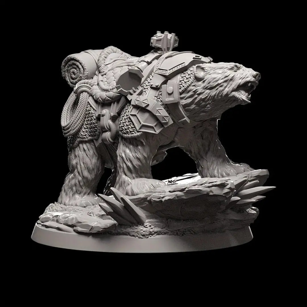 Fantasy Creature Miniature – 3D Printed ABS Statue for Tabletop RPGs & DIY Painting Gamers Guild