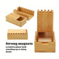 Foldable Bamboo Dice Tower – Portable Wooden Rolling Tower & Storage Box for RPGs, Board Games & Gatherings Gamers Guild