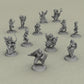 12pcs D&D NPC Miniature Set – Fantasy Townfolk & Terrain for TTRPGs Gamers Guild