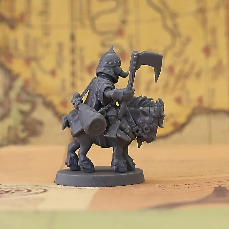 Dwarf Knight Miniature – Premium 3D Printed Fantasy Defender for TTRPGs Gamers Guild