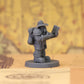 Dwarf Archeologist Miniature – Rugged Tabletop Explorer Gamers Guild