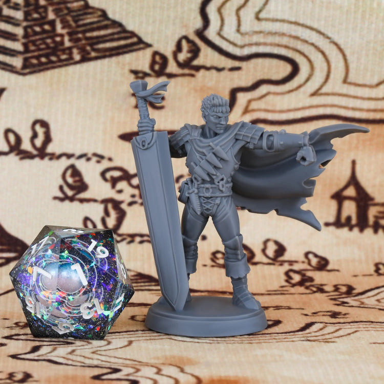 Human Soldier Miniature – 25mm ABS Figure for TTRPG & Display Gamers Guild