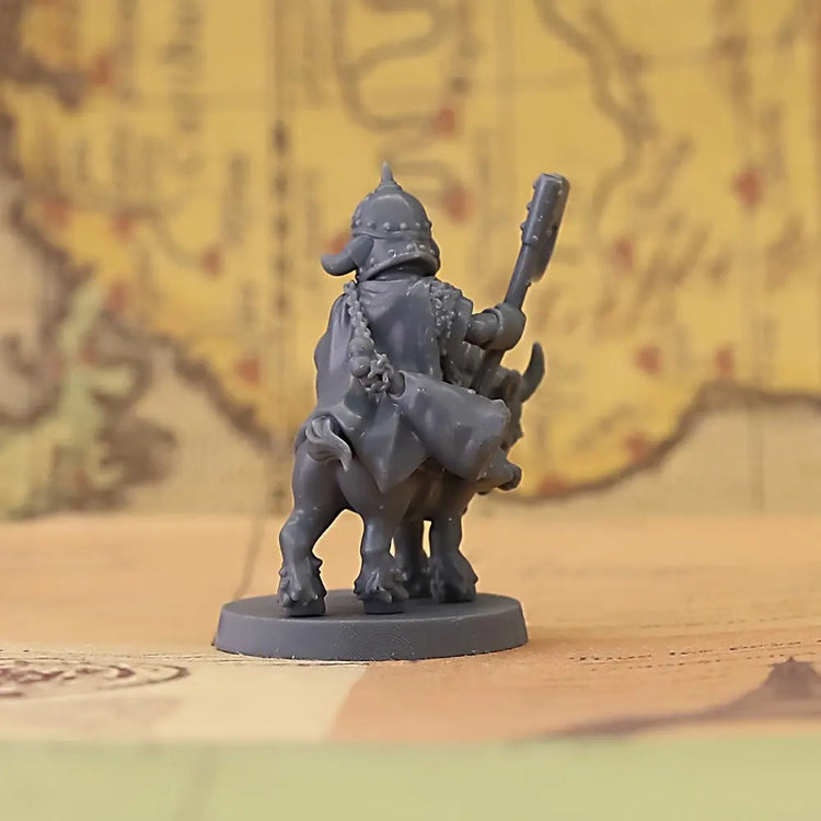 Dwarf Knight Miniature – Premium 3D Printed Fantasy Defender for TTRPGs Gamers Guild