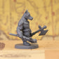 Double Axe Dog Miniature – Mythical ABS Warrior Hound for TTRPGs Gamers Guild