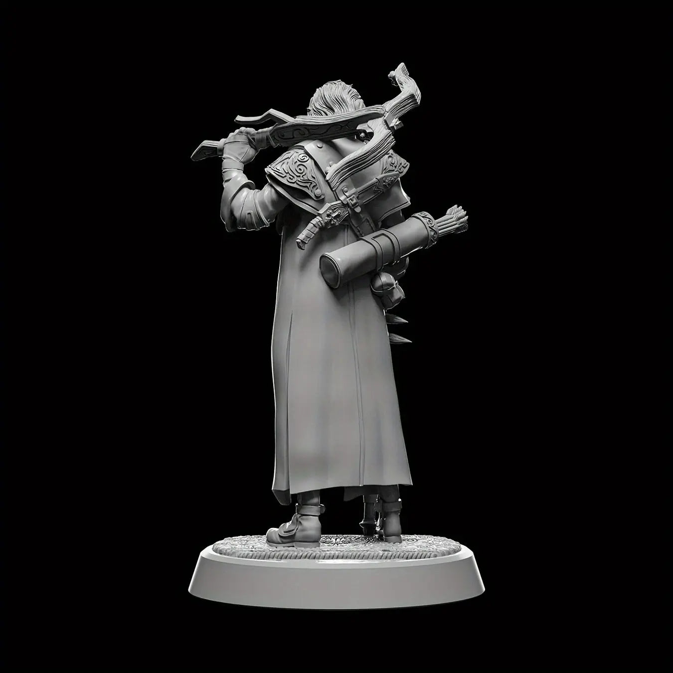 Fantasy Creature Miniature – 3D Printed ABS Statue for Tabletop RPGs & DIY Painting Gamers Guild