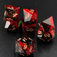 Green Resin Sharp Edge Dice Set – Handmade Polyhedral Dice for D&D, Pathfinder & RPGs Gamers Guild