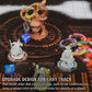 Upgraded Condition Rings – 96 PCS Status Effect Markers with Magic Book Storage Box  D&D & TTRPG Combat Tracker Gamers Guild