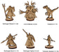D&D Fantasy Miniatures – 6PCS Wood Laser Cut Figures (Eberron Campaign, 28mm Scale) Gamers Guild