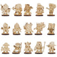 DND Fantasy Miniatures – 14 Character Classes Set (2.5D Wood, 28mm Scale) Gamers Guild