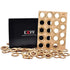 D&D Condition Rings – 106 PCS Wooden Status Effect Markers for Miniatures & RPG Combat Gamers Guild
