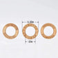 D&D Condition Rings – 106 PCS Wooden Status Effect Markers for Miniatures & RPG Combat Gamers Guild