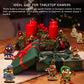 DND Fantasy Miniatures – 14 Character Classes Set (2.5D Wood, 28mm Scale) Gamers Guild
