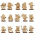 DND Fantasy Miniatures – 14 Character Classes Set (2.5D Wood, 28mm Scale) Gamers Guild