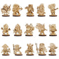 DND Fantasy Miniatures – 14 Character Classes Set (2.5D Wood, 28mm Scale) Gamers Guild