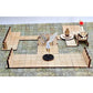 Dungeon Stone Square Floor Tiles – 24-Piece Modular Wooden Terrain Set  1" Grid for D&D & TTRPGs Gamers Guild