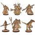 D&D Fantasy Miniatures – 6PCS Wood Laser Cut Figures (Eberron Campaign, 28mm Scale) Gamers Guild