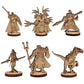 D&D Fantasy Miniatures – 6PCS Wood Laser Cut Figures (Eberron Campaign, 28mm Scale) Gamers Guild